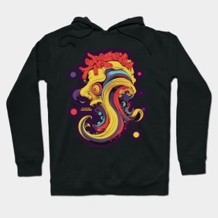 Plastic Macaroni Boho Trippy Hippy Noodle Hoodie